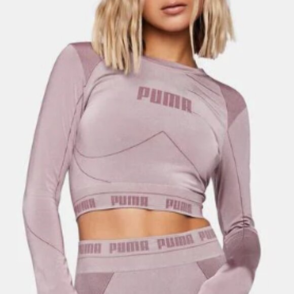 Puma Tops - PUMA: Evoknit Long Sleeve Tee [SIZE L, US WOMEN'S]
